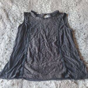 Maurices Gray Sleeveless Tank Top Classic Style